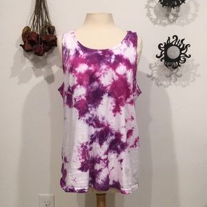 TIE DYED TANK TOP